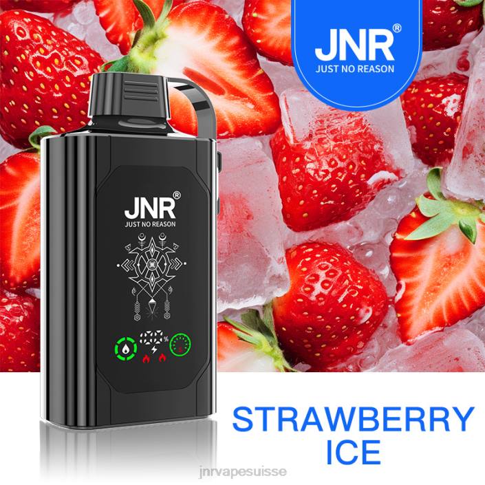 JNR SHISHA boîte | JNR Vape Flavours glace à la fraise 06F680