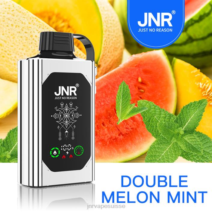 JNR SHISHA boîte | JNR Vape Pods menthe double melon 06F689