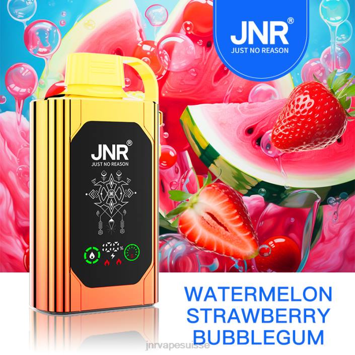JNR SHISHA boîte | JNR Vapes Factory bubblegum pastèque fraise 06F686