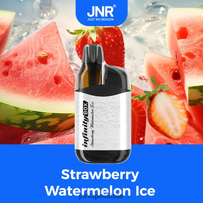 JNR Vape Berne | glace à la fraise et à la pastèque boîte à JNR Infinity 6JN8493