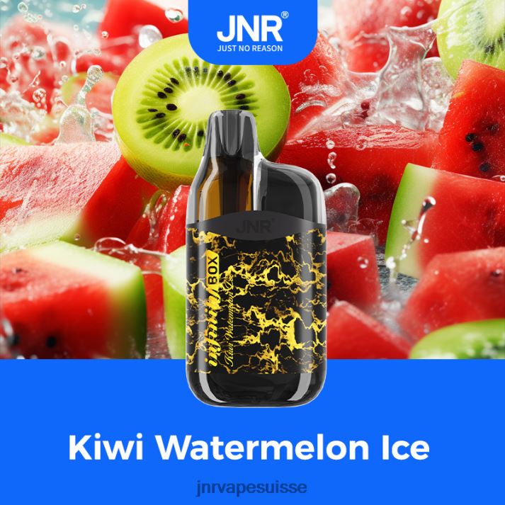 JNR Vape Berne | glace à la pastèque et au kiwi boîte à JNR Infinity 6JN8483