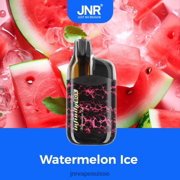 JNR Vape Nicotine | glace à la pastèque boîte à JNR Infinity 6JN8496