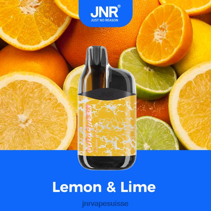 JNR Vape Review | citron vert boîte à JNR Infinity 6JN8485