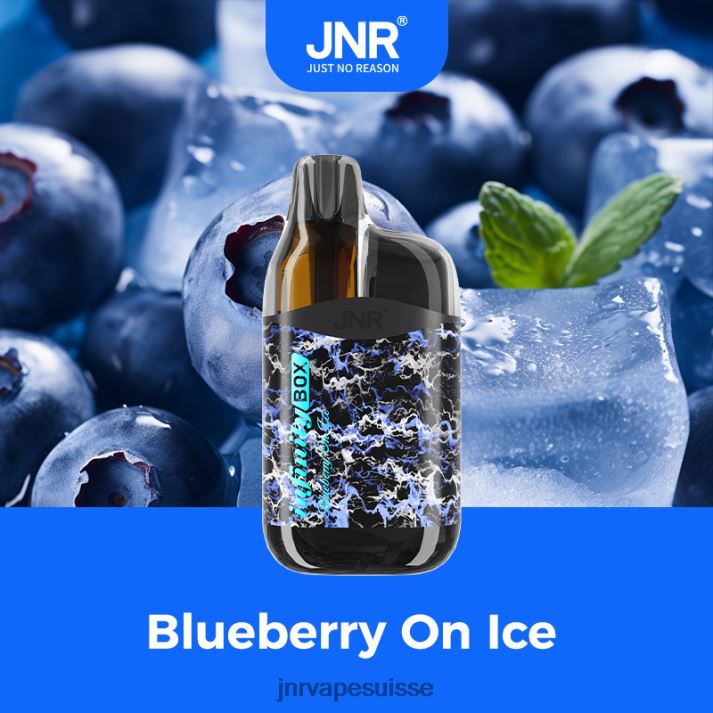 JNR Vape Shop | myrtille sur glace boîte à JNR Infinity 6JN8478