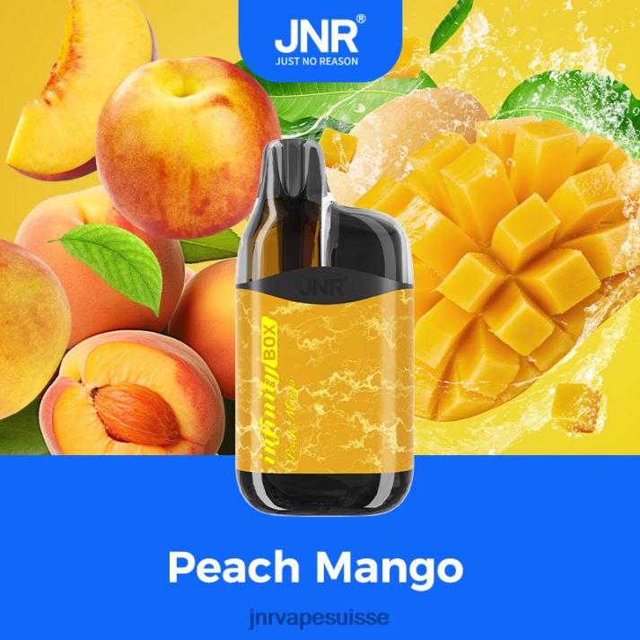 JNR Vape Shop | pêche mangue boîte à JNR Infinity 6JN8488