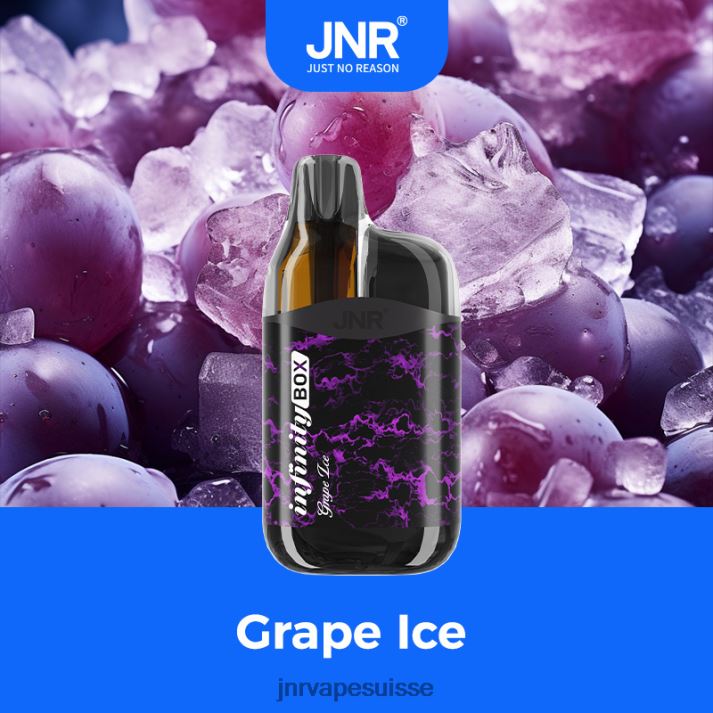 JNR Vape Suisse | glace aux raisins boîte à JNR Infinity 6JN8482