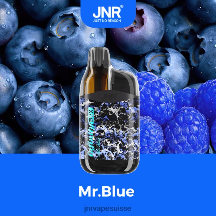 JNR Vapes Factory | monsieur bleu boîte à JNR Infinity 6JN8487
