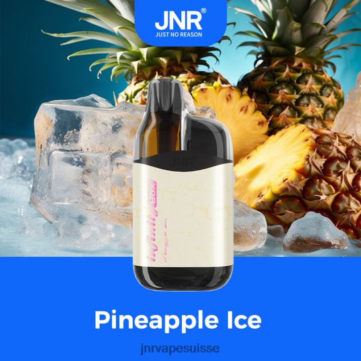 JNR Vapes Website | glace à l'ananas boîte à JNR Infinity 6JN8489