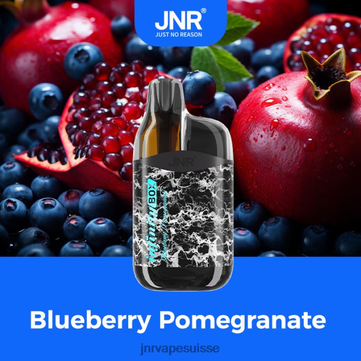 JNR Vapes Website | grenade aux bleuets boîte à JNR Infinity 6JN8479