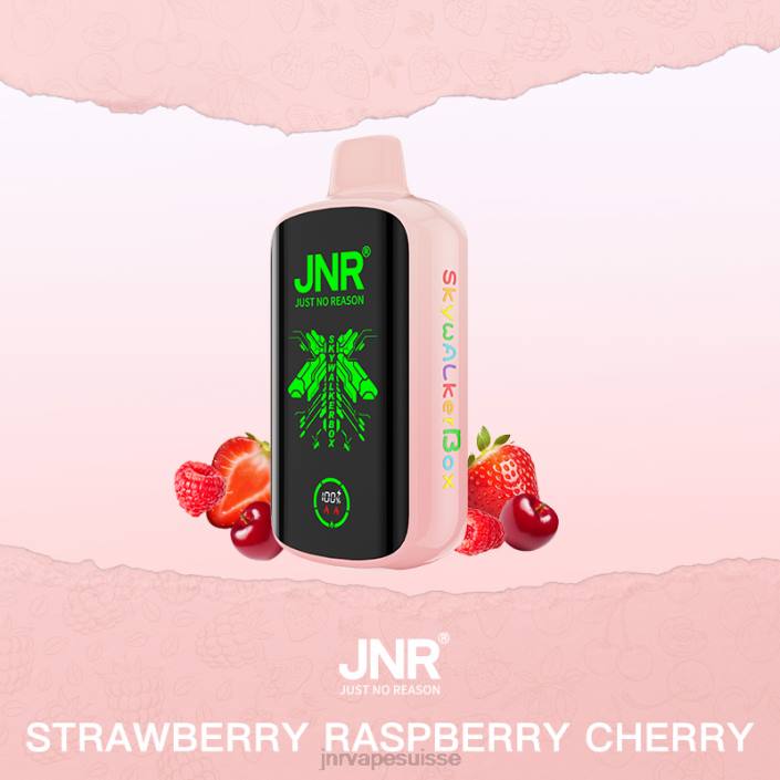 JNR SKYWALKER boîte | JNR Vape Flavours fraise framboise cerise 06F650