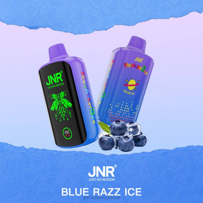 JNR SKYWALKER boîte | JNR Vape Flavours glace bleue 06F640