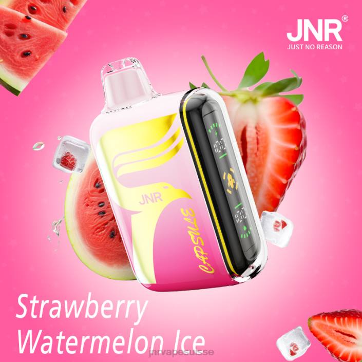JNR capsule | JNR Vape Flavours glace à la fraise et à la pastèque 06F670