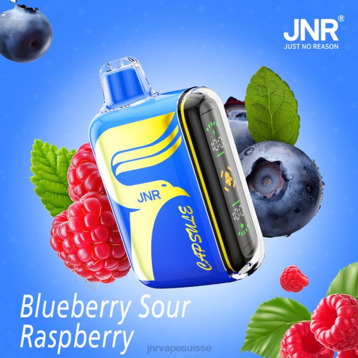 JNR capsule | JNR Vape Flavours myrtille-aigre-framboise 06F660