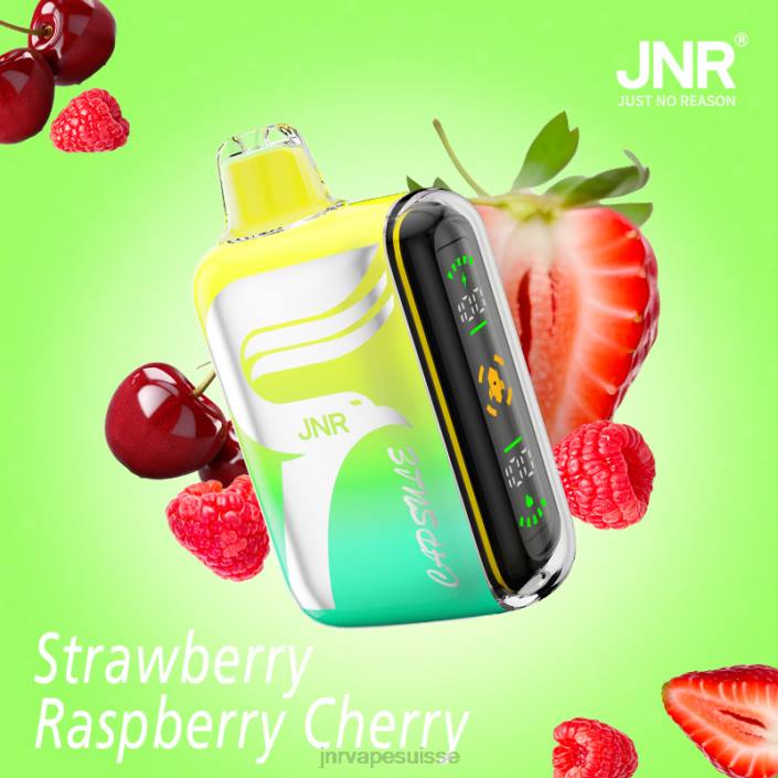 JNR capsule | JNR Vape Pods fraise framboise cerise 06F669