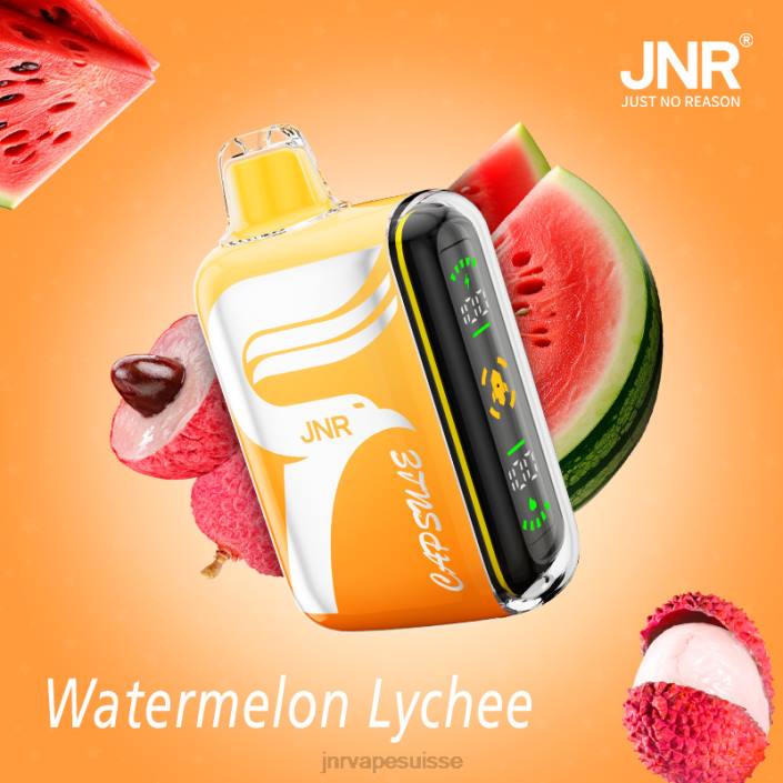 JNR capsule | JNR Vape Review litchi pastèque 06F674