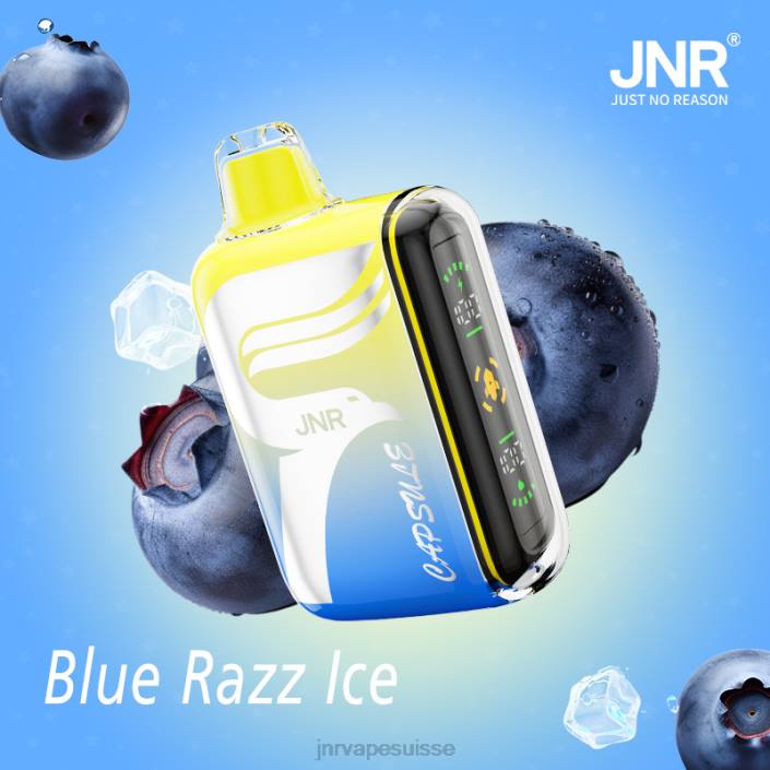 JNR capsule | JNR Vape Shop bleu-razz-ice 06F657