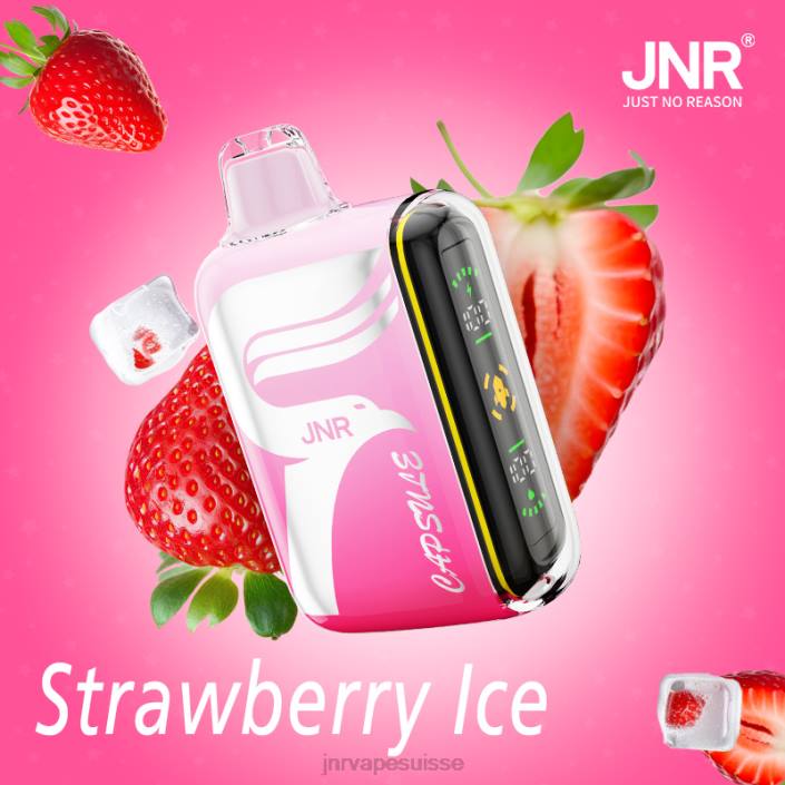 JNR capsule | JNR Vape Shop glace à la fraise 06F667