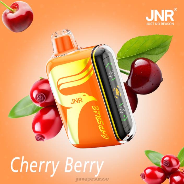 JNR capsule | JNR Vape Suisse cerise-baie 06F661