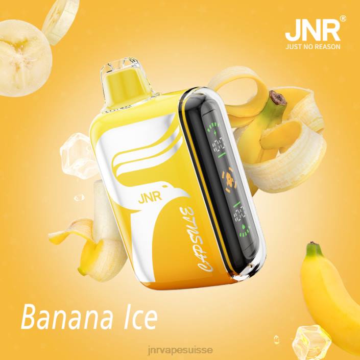 JNR capsule | JNR Vapes Factory glace à la banane 06F656