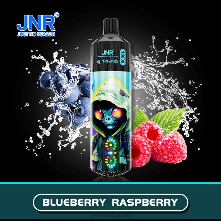 JNR ALIEN maximum - JNR Vape Berne T0R233 myrtille framboise