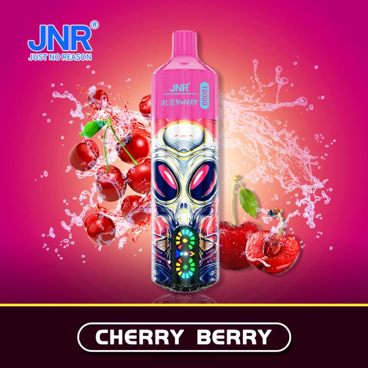 JNR ALIEN maximum - JNR Vape Nicotine T0R226 baie de cerise