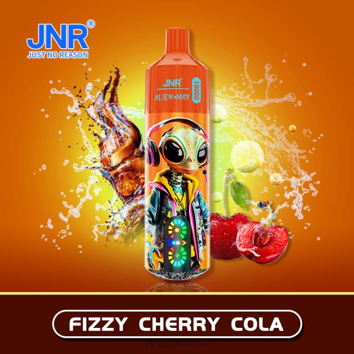 JNR ALIEN maximum - JNR Vape Nicotine T0R236 cola pétillant aux cerises