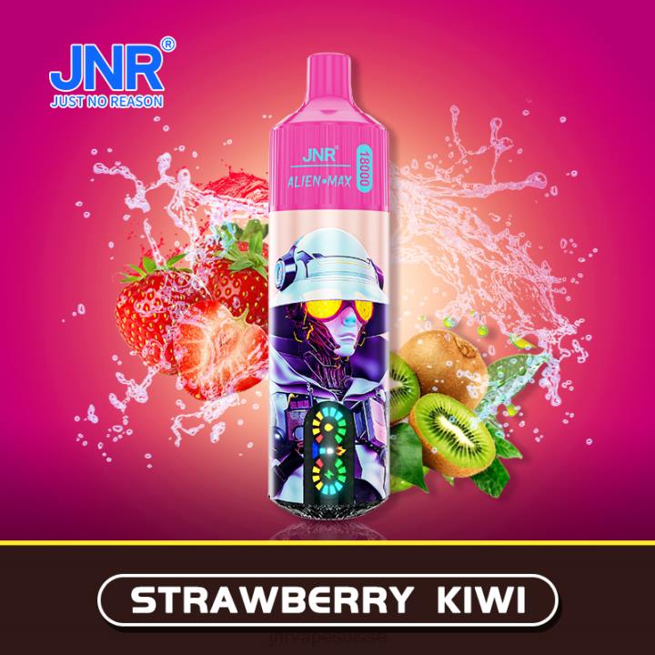 JNR ALIEN maximum - JNR Vape Suisse T0R222 fraise-kiwi