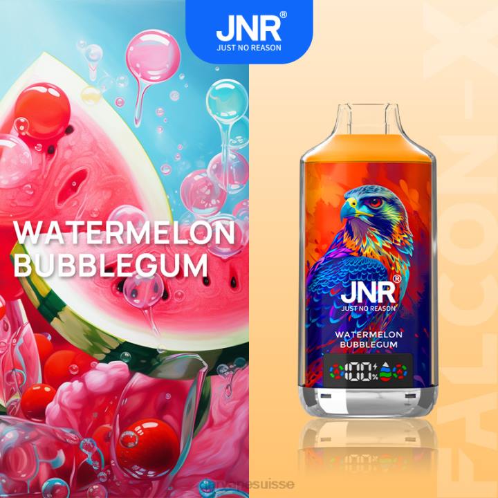 JNR FALCON X - JNR Vape Flavours T0R211 chewing-gum à la pastèque