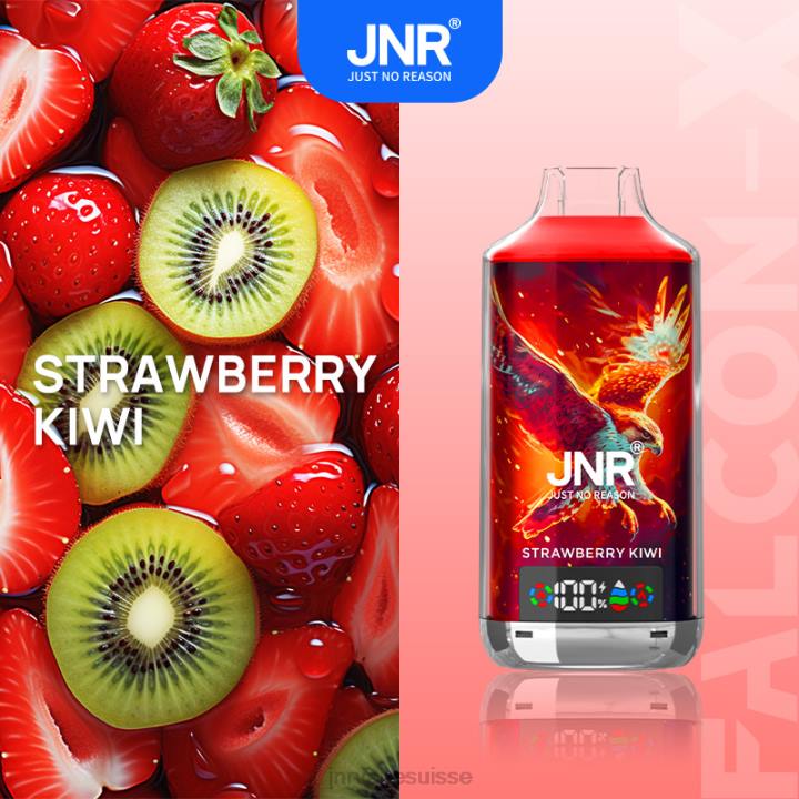 JNR FALCON X - JNR Vape Nicotine T0R26 fraise-kiwi