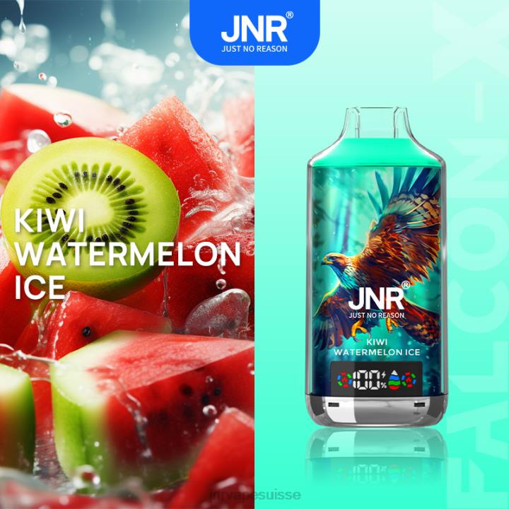 JNR FALCON X - JNR Vape Prix T0R24 glace à la pastèque et au kiwi