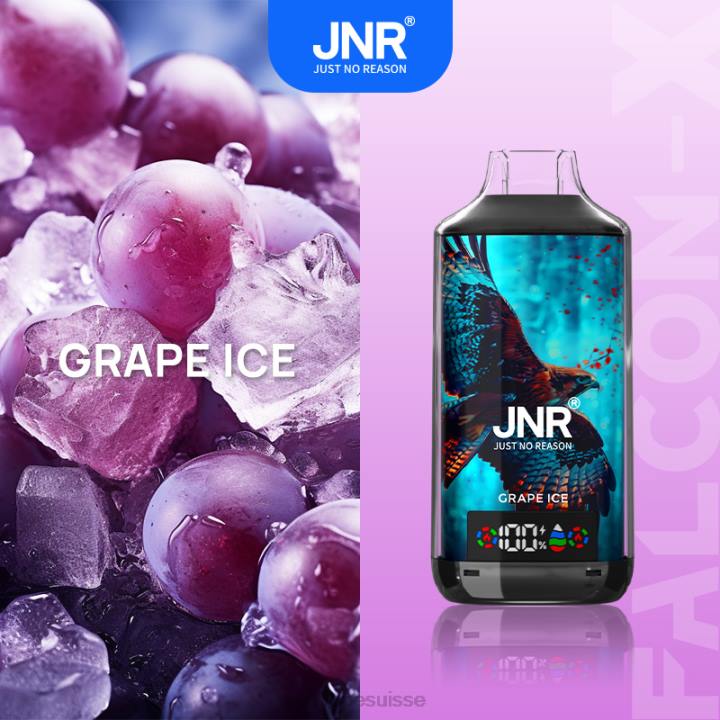 JNR FALCON X - JNR Vape Review T0R25 glace aux raisins