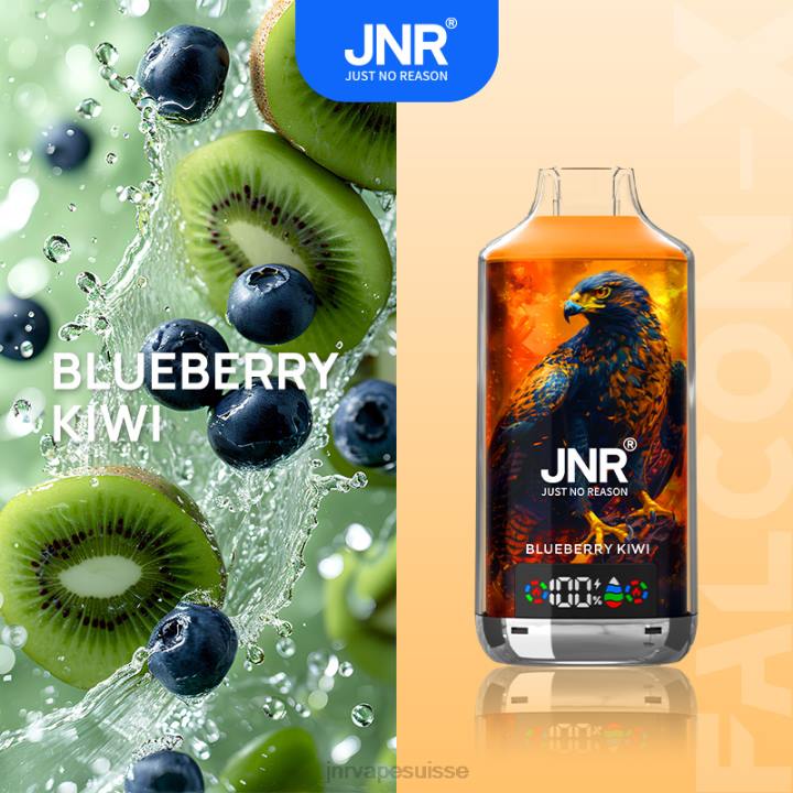 JNR FALCON X - JNR Vapes Website T0R219 kiwi aux bleuets