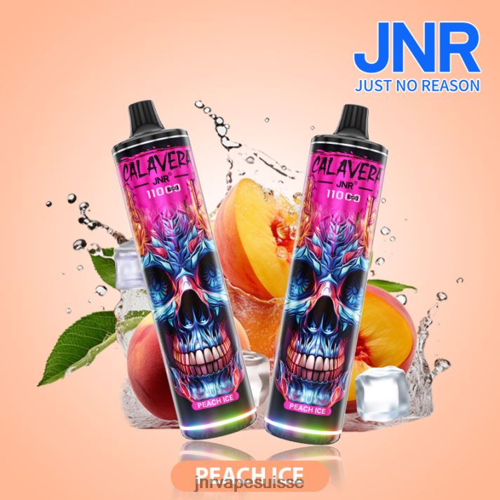 JNR Vape Nicotine | glace à la pêche jnr calavera 6JN84296