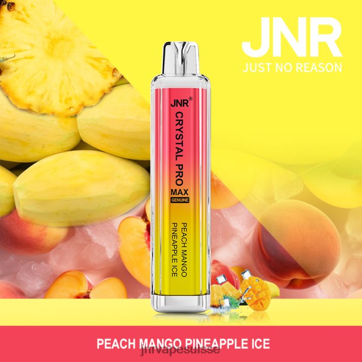 JNR Vape Pods | glace pêche mangue ananas jnr cristal promax 6JN84340