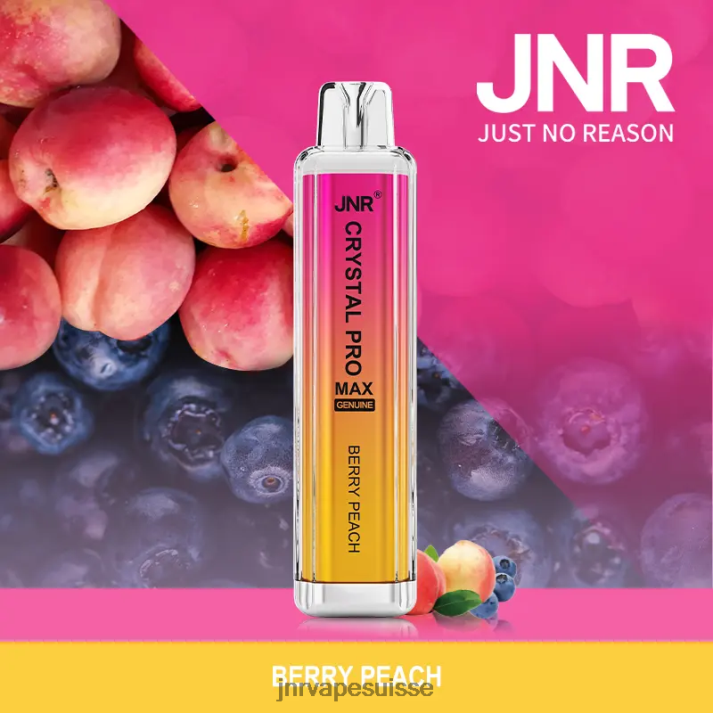 JNR Vape Suisse | pêche aux baies jnr cristal promax 6JN84322