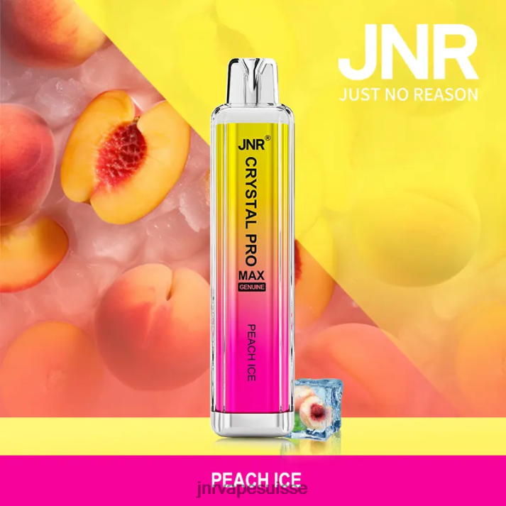 JNR Vapes Website | glace à la pêche jnr cristal promax 6JN84319