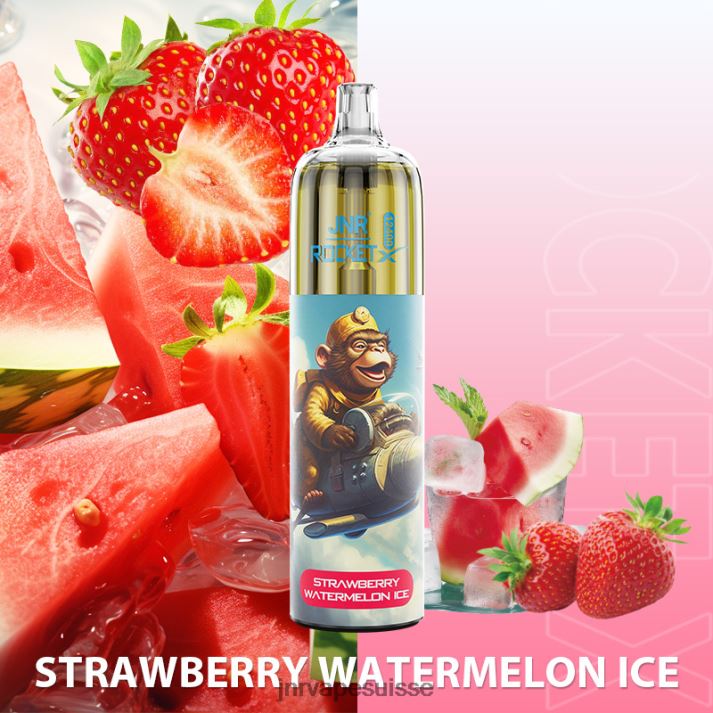JNR Vape Prix | glace à la fraise et à la pastèque jnr fusée-x 6JN84114