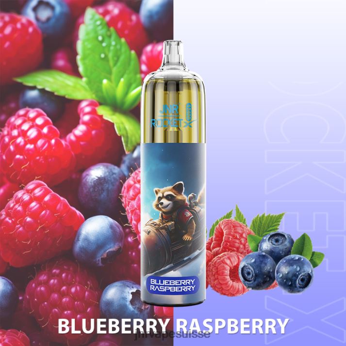 JNR Vapes Factory | myrtille framboise jnr fusée-x 6JN84117