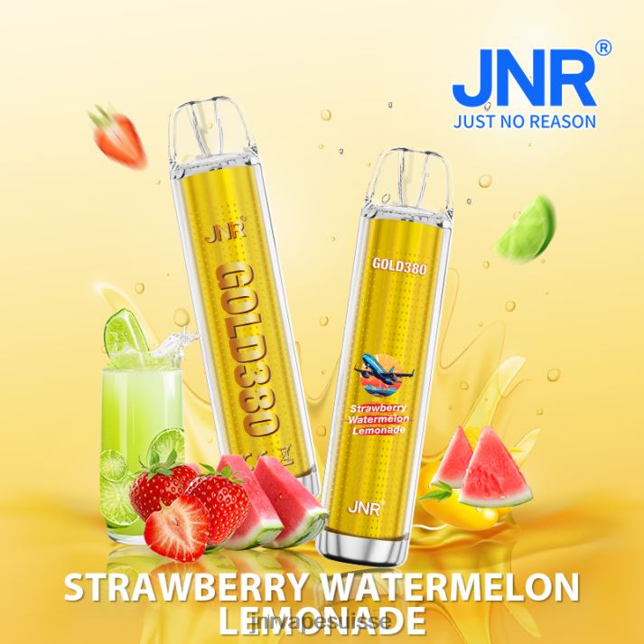 JNR Vape Review | limonade à la fraise et à la pastèque jnr gold380 6JN8445