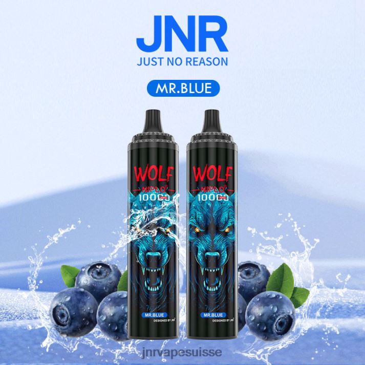 JNR Vape Nicotine | monsieur bleu jnr loup niplo 6JN84346