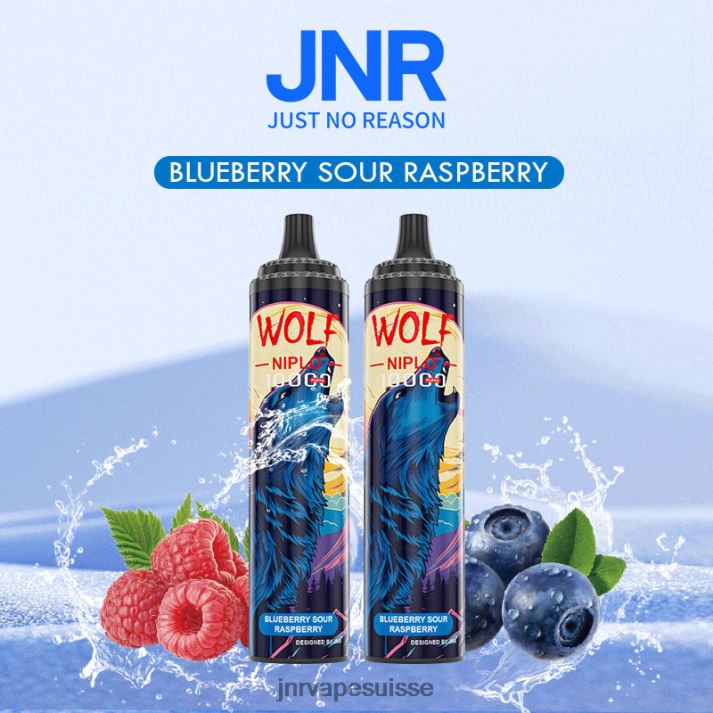 JNR Vape Pods | myrtille, framboise aigre jnr loup niplo 6JN84360