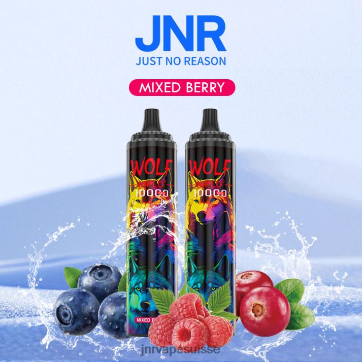 JNR Vape Review | baies mélangées jnr loup niplo 6JN84345