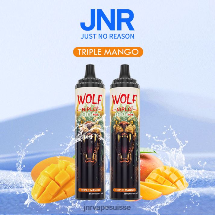 JNR Vape Shop | triple mangue jnr loup niplo 6JN84348
