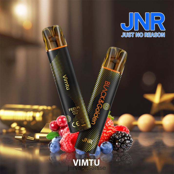 JNR Vape Nicotine | vimtu jnr noir et doré 6JN84286