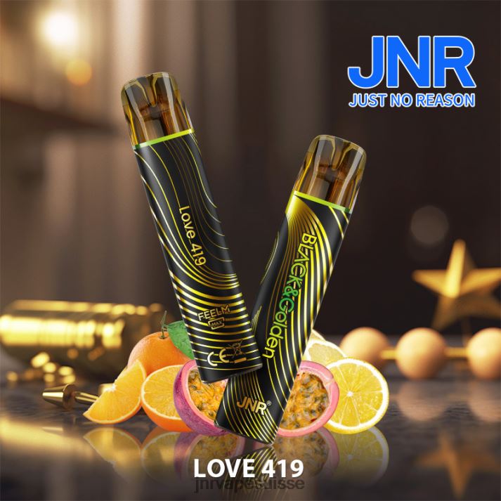 JNR Vape Pods | amour 419 jnr noir et doré 6JN84290