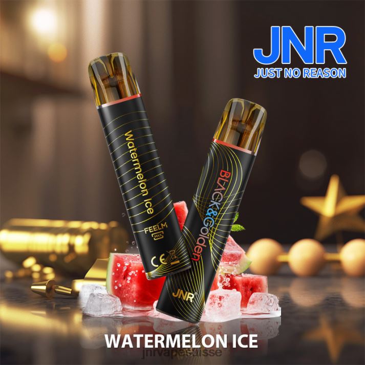 JNR Vape Shop | glace à la pastèque jnr noir et doré 6JN84288