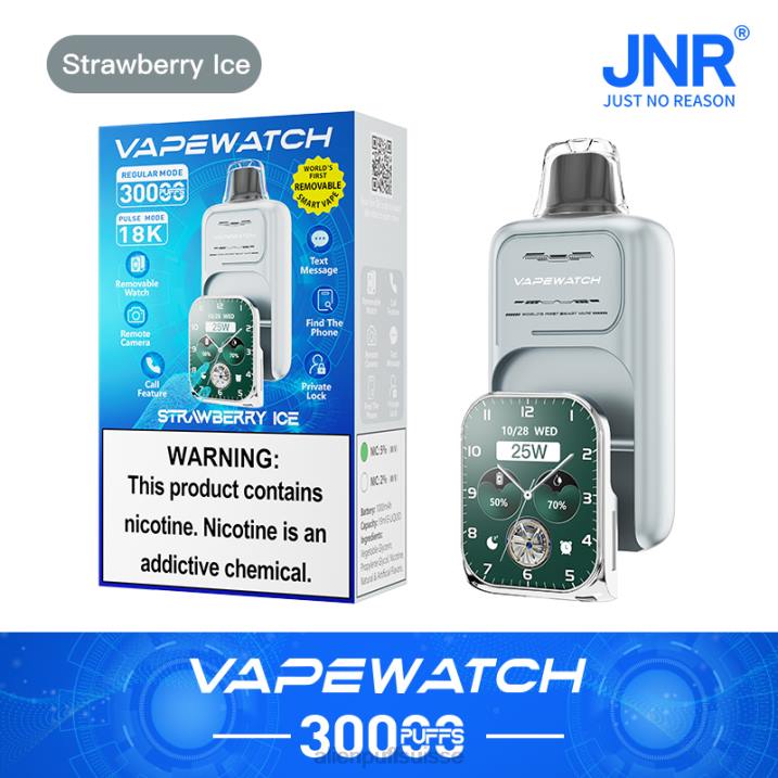 JNR Vape Berne glace à la fraise | JNR montre vape 8F0J10