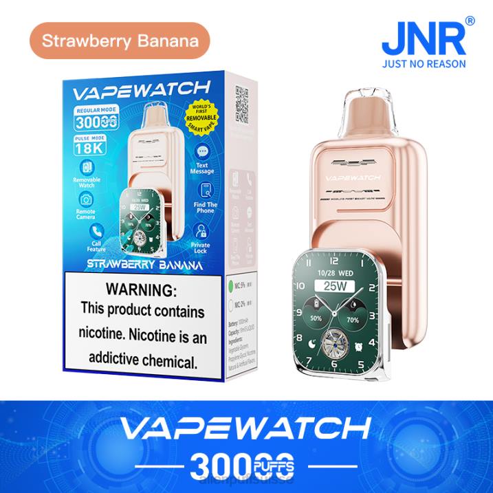 JNR Vape Shop banane fraise | JNR montre vape 8F0J7