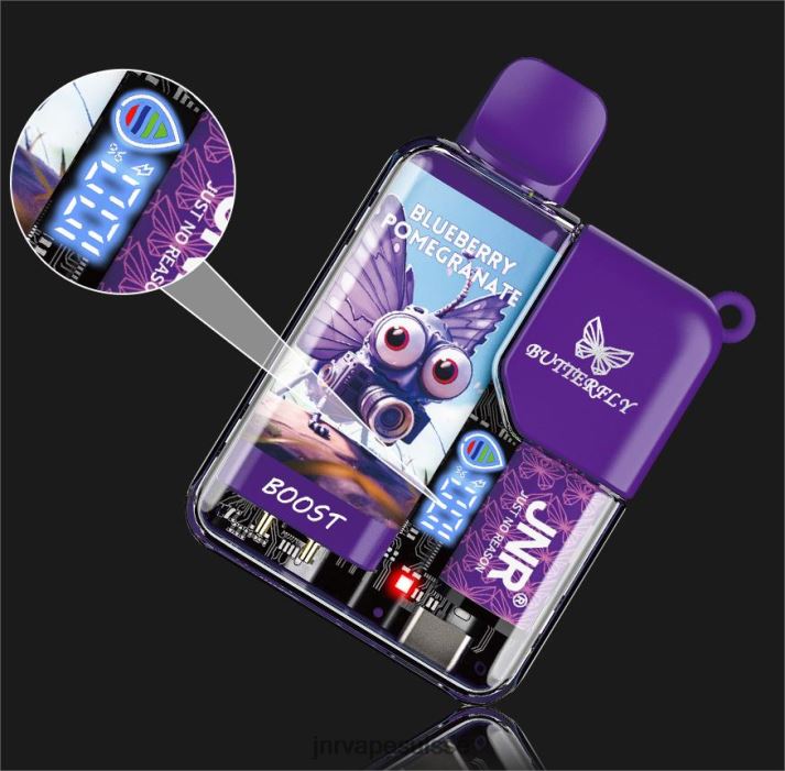 JNR Vape Flavours | grenade aux bleuets papillon junior 6JN8461