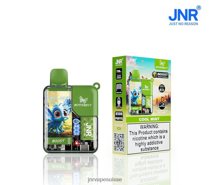 JNR Vape Shop | menthe fraîche papillon junior 6JN8458